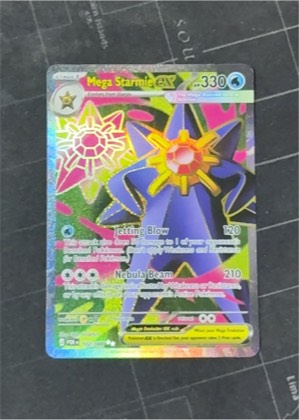 Mega Starmie ex, graded 7.5