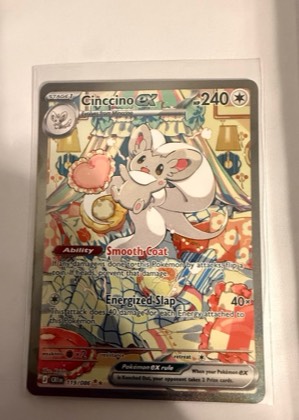 Cinccino ex, graded 9.0