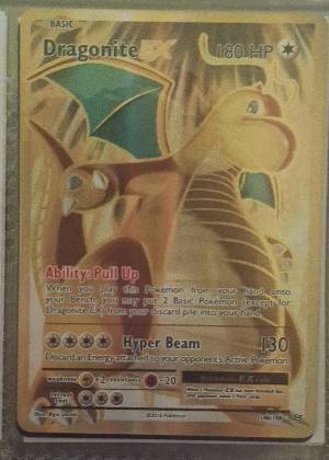 Dragonite EX (Full Art), graded 9.0
