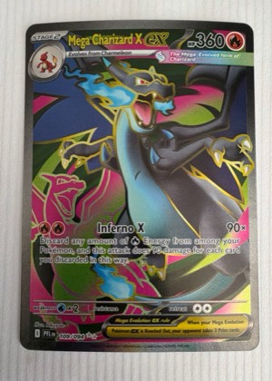 Mega Charizard X ex, graded 9.0