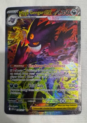 Mega Gengar ex, graded 9.5