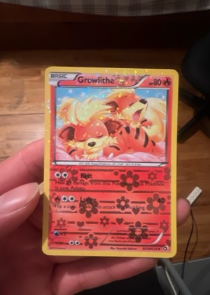 Growlithe, graded 9.0