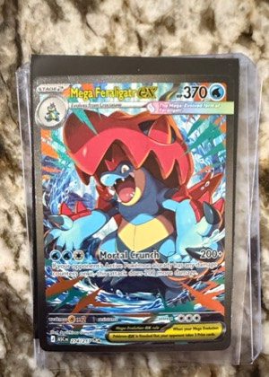 Mega Feraligatr ex graded 9.5