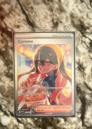 Carmine, graded 9.0