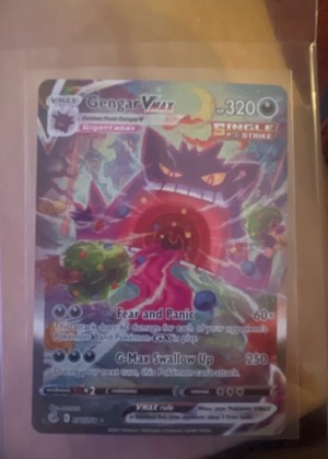Gengar VMAX, graded 7.5