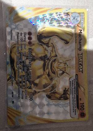 Machamp BREAK, graded 7.5