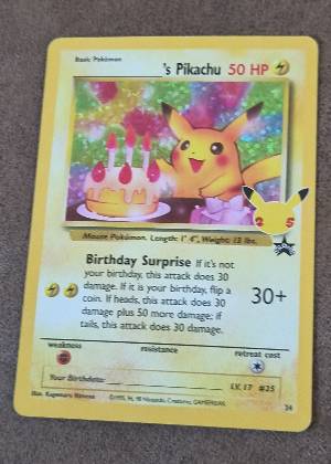 ______'s Pikachu, graded 9.0