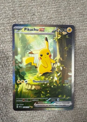 Pikachu ex, graded 9.5
