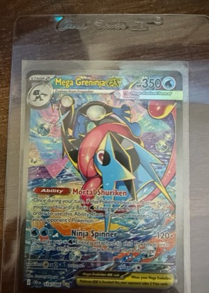 Mega Greninja ex, graded 9.0
