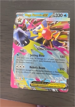 Mega Starmie ex graded 7