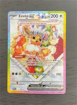 Eevee ex - 174, graded 9.5