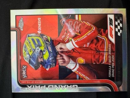 Oliver Bearman, graded 8.5