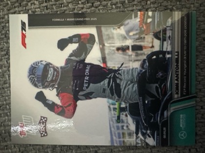Kimi Antonelli 2025 Topps Now Formula 1 Miami Grand Prix, graded 9.0