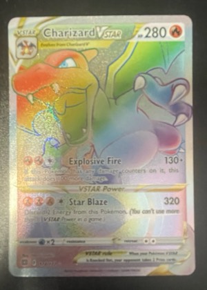 Charizard ex - 074 graded 9