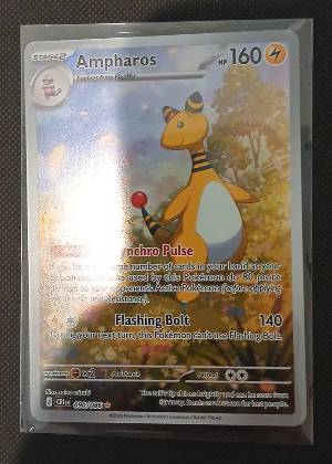 Ampharos, graded 7.5
