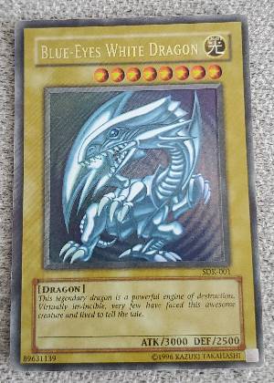 Blue-Eyes White Dragon, graded 7.0
