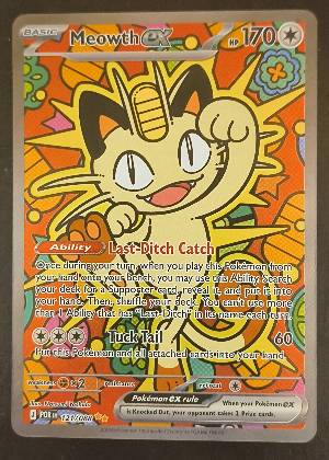 Meowth ex, graded 9.5
