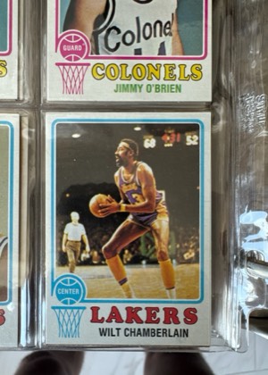 Wilt Chamberlain, graded 6.5