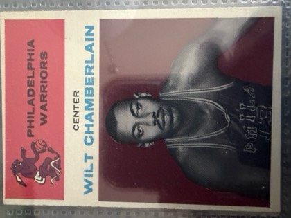 Wilt Chamberlain, graded 8.0