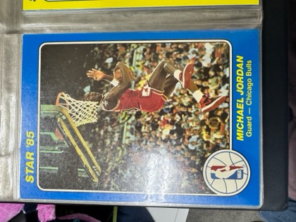 Michael Jordan, graded 7.5