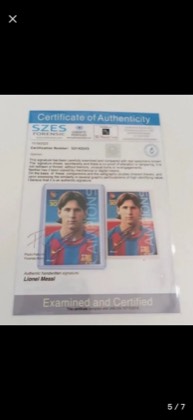 Lionel Messi, graded 8.0