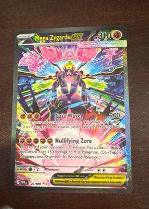 Mega Zygarde ex graded 9.5