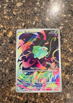 Bulbasaur - 133/132 (Mega Evolution Stamped), graded 9.5