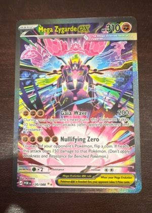 Mega Zygarde ex, graded 9.5
