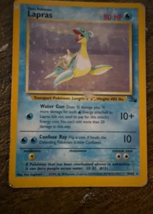 Lapras (10) graded 6 & below
