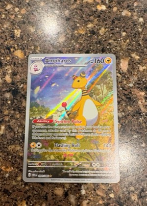 Ampharos, graded 9.0