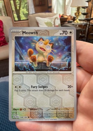 Meowth, graded 9.0