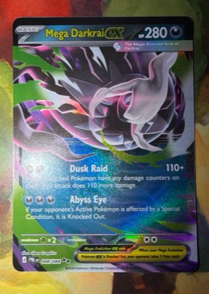 Mega Darkrai ex, graded 9.0