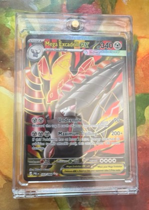 Mega Excadrill ex, graded 9.0