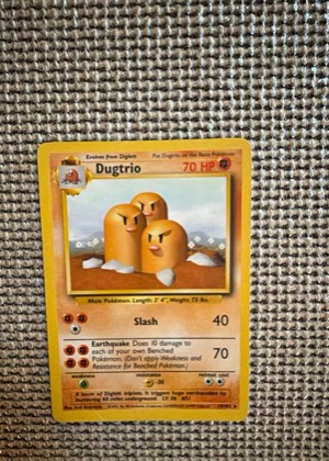 Dugtrio, graded 8.0