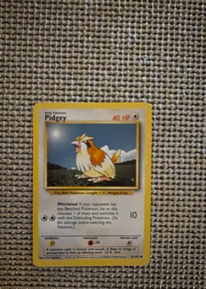 Pidgey, graded 9.0