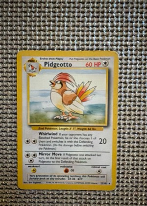 Pidgeotto, graded 9.0