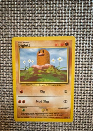 Diglett, graded 9.0