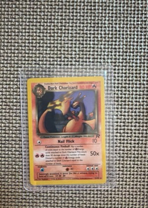 Dark Charizard, graded 9.0