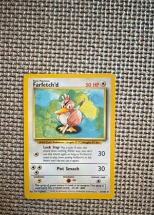 Farfetch'd, graded 9.0