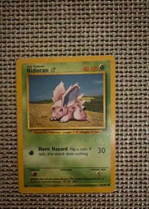 Nidoran M graded 8
