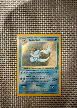 Vaporeon (12) graded 9