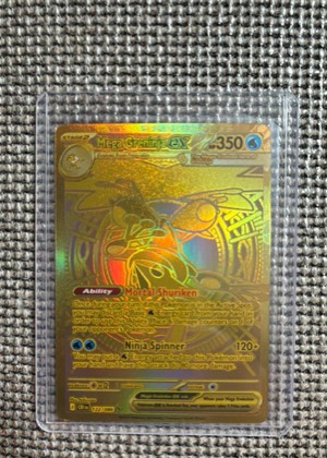 Mega Greninja ex, graded 9.0