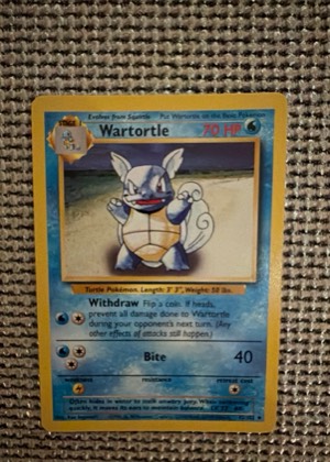 Wartortle graded 9