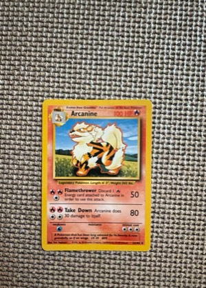 Arcanine graded 8.5