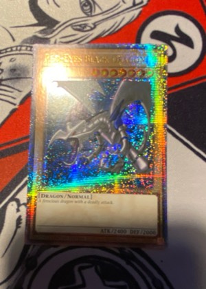 Red-Eyes Black Dragon, graded 8.0