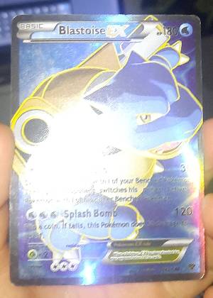 Blastoise EX, graded 8.0