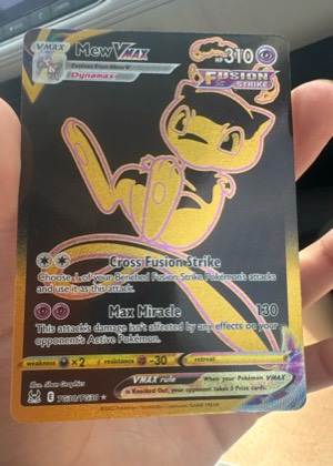 Mew VMAX (Secret), graded 8.0