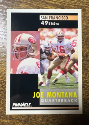 Joe Montana, graded 8.0