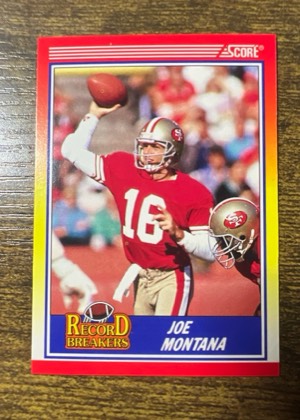 Joe Montana, graded 9.5