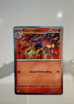 Charmeleon - 079 (Cosmos Holo), graded 9.0